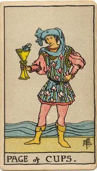 Page of Cups