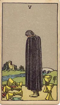 Five of Cups