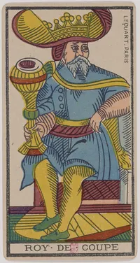 King of Cups in the Tarot de Marseille tarot