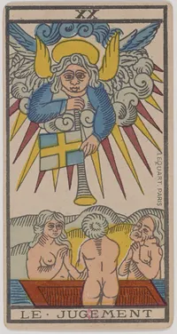 Judgement in the Tarot de Marseille tarot