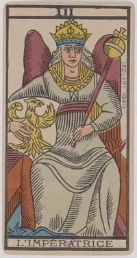 The Empress in the Tarot de Marseille tarot