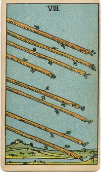 Eight of Wands